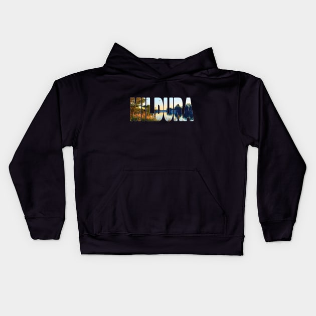 MILDURA - Victoria Australia Banks of the Murray Kids Hoodie by TouristMerch